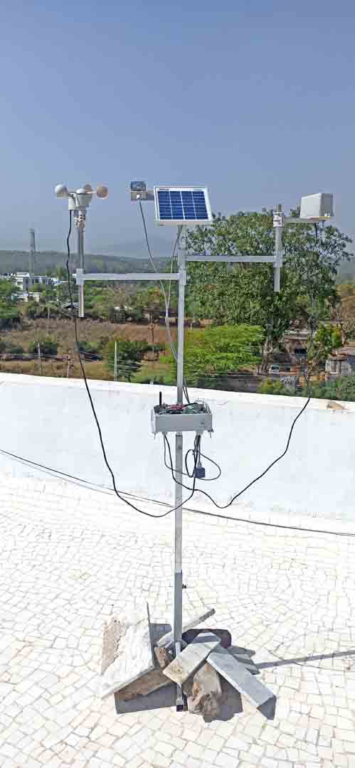 Automatic Weather Station at Kheroj